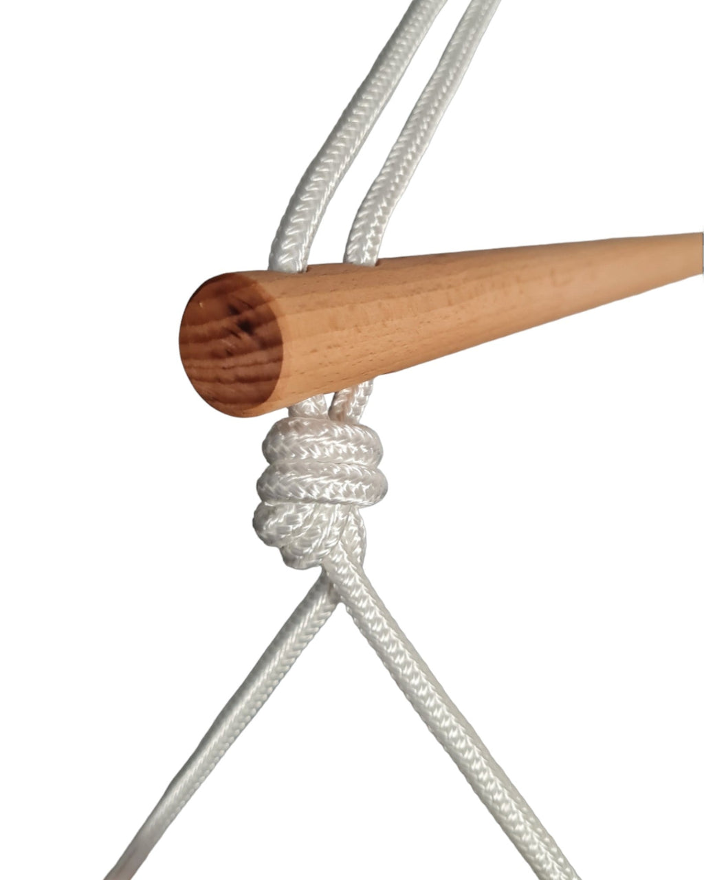 homba® zen mini závesné kreslo bavlnené béžové (2-10 rokov)